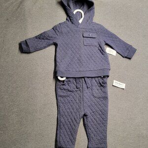 Infant set, Old Navy, size 6-12 mos. Navy blue, new with tags